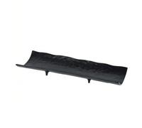 Fxzqgnh Plateau en Aluminium Texturé Plateau Ovale Décoratif pour Table Basse, Salon, Console, 49 X 18.5 X H5 Cm, Nouveau Style Chinois, Doré, Petit