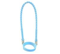 Fxzqgnh Poignée de Bouteille Sangle pour Gourde Porte-gobelet et Cordon de Maintien en Silicone et Résistant Approprié pour Le Fitness Les et, Bleu Clair