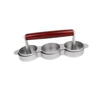 Fxzqgnh Presse à Hamburgers pour Petits Steaks Hachés, Moule En Aluminium, Broyeur à Hamburgers pour La Cuisson de