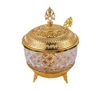Fxzqgnh Sucrier avec Couvercle, Boîte de Conservation Alimentaire, Coffret à Bijoux Européen En Relief, de Rangement pour Les Fêtes, La Maison et Les év