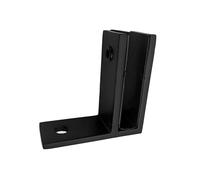 Fxzqgnh Support de Fixation pour Garde-Corps en Verre, Support de Remplacement à 90°, pour Piscines, Balcons, Terrasses et Escaliers