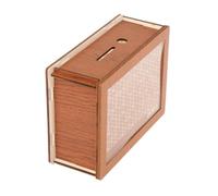 Fxzqgnh Tirelire En Bois avec Compteur, Objectif de Comptage, Idée de Bricolage, Tirelire pour Garçons, Filles, Enfants et Adultes, 10 000 dollars