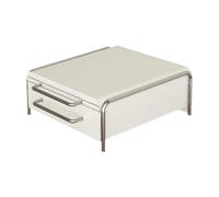 Fxzqgnh Tiroir à Capsules de Café En Acier Au Carbone, Tiroir Pratique à Poser sur Un Comptoir, Porte-capsules de Café, Organisateur de Capsules de Café, Blanc