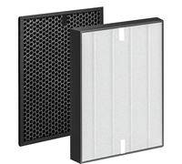 FY2420/30 FY2422/30 Filtre de rechange compatible avec purificateur d'air Philips AC2882, AC2885, AC2887, AC2889, AC2892, AC3829, séries 2000 et 3000, 1 filtre HEPA et 1 filtre à charbon actif