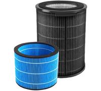 FY3437 FY3455 Kit de filtre de rechange pour Philips AC3737/10 Series 3000 2 en 1 purificateur d'air et humidificateur de rechange H13 HEPA + filtre à charbon actif et humidificateur (remplacement