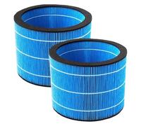 FY3455 Lot de 2 filtres de rechange, compatibles avec Philips Series 3000 AC3737/10, 2 en 1, purificateur d'air et humidificateur d'air de rechange, filtre HEPA FY3455/00, élément d'humidification