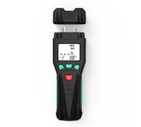 FY886 Humidimètre pour bois, précision de 0,1 %, détecteur d'humidité 7 modes de matériaux pour bois, sol, ciment, brique et papier, conception portable d'échantillonnage rapide