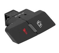 Fydun Bouton de Verrouillage Central de Voiture Commutateur de Verrouillage de Porte Gauche Plastique ABS 4F1962107 Pour A6L 2005-2008
