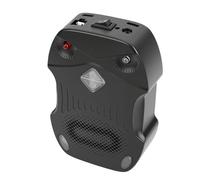 Fydun Dispositif de Dissuasion Ultrasonique des Créatures, 2 Pièces, avec | Dispositif de Dissuasion Ultrasonique des Créatures, Lampe de Poche LED et Buzzer pour Voiture et Intérieur