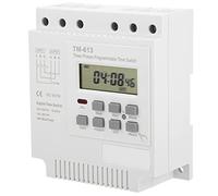 Fydun Minuteur Programmable triphasé 380V, Commande Numérique, 16A | Mini minuterie haute performance pour pompes à eau, moteurs et plus