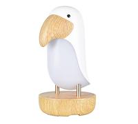 Fyearfly Lampe de table d'oiseau de dessin animé USB Rechargeable Dimmable Chambre à coucher Veilleuse de chevet, Convient pour la chambre familiale, Bureau