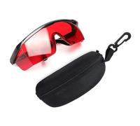 Fyearfly Lunettes pour Niveau Laser, Rouge/Vert Lentilles Améliorant La Visibilité Du Faisceau Laser, Taille Réglable, Avec Boîte, pour Niveaux Lasers À Lignes Croisées, Multi-Lignes Et Rotatifs