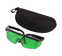 Fyearfly Lunettes pour Niveau Laser, Rouge/Vert Lentilles Améliorant La Visibilité Du Faisceau Laser, Taille Réglable, Avec Boîte, pour Niveaux Lasers À Lignes Croisées, Multi-Lignes Et Rotatifs