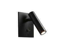 Fymlok Liseuse Murale Chambre Applique murale de lecture à LED intégrée avec interrupteur, réglable, for chambre d'hôtel, lampe chevet, spot, AC 110-220 V(Warm White)
