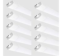 Fynokst Lot de 10 Réglette LED 150 cm, 48W 5280 LM Neon LED, 3 Couleur (3000K/4000K/6500K) IP65 extérieur étanche, Tubes Lumineux pour garage, Cave,entrepôt, bureau, atelier, éclairage de cuisine