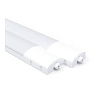 Fynokst Lot de 2 Réglette LED 150 cm, 48W 5280 LM Neon LED, 3 Couleur (3000K/4000K/6500K) IP65 extérieur étanche, Tubes Lumineux pour garage, Cave,entrepôt, bureau, atelier, éclairage de cuisine
