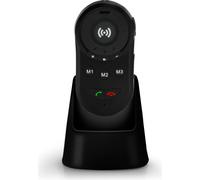 Fysic FXA-100 - Bouton d'appel d'urgence avec traceur GPS pour seniors, noir