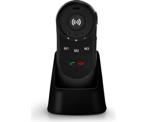 Fysic FXA-100 - Bouton d'appel d'urgence avec traceur GPS pour seniors, noir