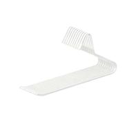 FytStycale 10 Pièces Cintre Pantalon Métal Ouvert Antiglisse Z Forme Gain de Place Lourde pour Jeans Pantalons Chino Jupe Convient Au Dressing Armoire Mai, Blanc 35cm