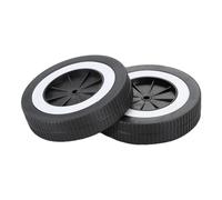 FytStycale 2 Roues de Barbecue, Roue Universelle, Facile à Installer, Pièce de Rechange Pratique, Pneus pour Chariot de Jardin