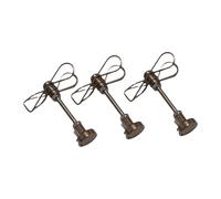 FytStycale 3 Morceaux de Clips de pour Encens, Porte-soutien En Acier Inoxydable pour Vivre, Court