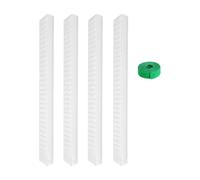 FytStycale 4 Pièces Tuteur Pliable en Forme D pr Racines Aériennes mi-Cylindrique Tuteur à Remplir Sphaigne Maillé