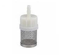 FytStycale 6 Pièces Raccord D'Entrée à Maille Filtre de Pompe Crépine D'Aspiration Connecteur de Tuyau Maille 1mm Anti-particules Acier Inox Lavable Réutilisable, 5 pièces
