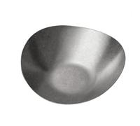 FytStycale Assite En Acier Inoxydable Forme Irrégulière, Assite Creuse En Inox, Élégant, Vaisselle, pr Café, Argent