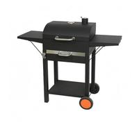FytStycale Barbecue Charbon Roulettes Étagères Latérales Grill à Charbon à Roues Étagère Basse Barbecue Chariot