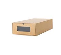 FytStycale Boîte à Chaussures Empilable en Carton épais avec Tiroir Coulissant