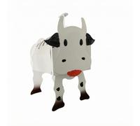FytStycale Boîte pr Ltres Silhte Animalière Thème Animal Boîte pr Ltres Drapeau Indicateur Extérieur Ferme, Hôtel, Forme Vache