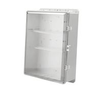 FytStycale Boîtier distribution étanche pour installation électrique extérieure, idéal pour hôtels et centres commerciaux, Blanc