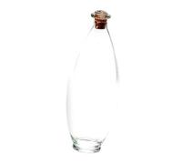 FytStycale Carafe En Verre Borosilicate Transparent et Résistant à La Chaleur, avec Couvercle, Idéale pour Le Café, Les Boissons Fraîches, La Cuisine, Le Bureau,