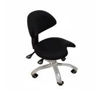 FytStycale Chaise de Dentiste avec Dossier Assise Confortable Tabouret de Tatoueur Pivotant Mobilier Professionnel pour Esthéticiennes, Cabinet Médical, Bleu Ciel