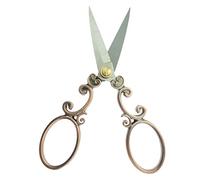 FytStycale Ciseaux à Coudre Vintage à Point de Fleur, Ciseaux en Acier Inoxydable pour Fil, Bronze