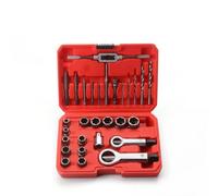 FytStycale Coffret D'extracteurs Vis et Écrous Endommagées Kit D'extraction Vis Cassées Compact Valise Rangement pour Mécaniciens, Bricoleurs, Garage, Rouge