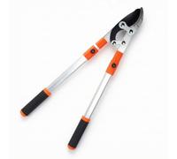 FytStycale Coupe-Branches avec Manche Télescopique Robuste Coupe-Branches Antidérapant Cisailles Jardin pour Jardiniers, Verger, Black Orange