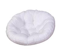 FytStycale Coussin pour Fauteuil à Bascule, Coussin pour Siège de Fauteuil Suspendu, Coussin élégant pour Siège de Bureau, Terrasse de Méditation, Chambre Extéri, Blanc