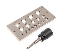 FytStycale de Goujons, Compact, Haut de Gamme, Guide de Perçage Haute Performance, de Goujons pour Le Travail Du Bois