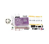FytStycale DIY Assemblage Soudure Électronique Projet Module PC Affichage Numérique Prise Audio Adapté Atelier Apprentissage Adulte Débutant, sans Coquille