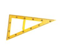 FytStycale Grande Règle Mathématique, équipement Mathématique, Rapporteur, Règle, Dessin, Outil Mathématique pour, triangle de 60 degrés