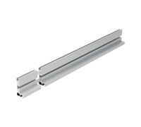 FytStycale Guide de Guidage D'onglet, Guide de Table de Défonceuse, Accessoires pour Scie Circulaire, Guide Télescopique Réglable de 50 à 86 Cm pour Jardin,