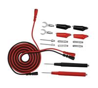 FytStycale Jeu de Cordons pour Multimètre, Aiguille de Test de Puissance, Sondes Arrière Faciles à Utiliser, Broches, Crochets de Test, Fiches Bananes, Sondes de