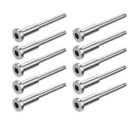 FytStycale Kit de 10 Câbles Invisibles pour Garde-corps, Embouts Filetés Professionnels En Acier Inoxydable 1/8 Pouce, pour Terrasse et Rampes D'escalier.