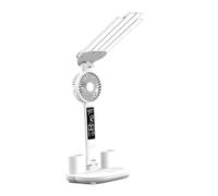 FytStycale Lampe de Lecture, Lampe de Table, Lampe Décorative, Protection Oculaire Pratique, Pliable, avec Porte-Stylo, Lampe de Chevet Multifonction, Lampe