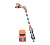 FytStycale Lance D'arrosage avec Raccord G1/4, 47 Cm (18,5 Pouces), Buse Rotative à 160° pour Légumes, Manche Long, Polyvalente
