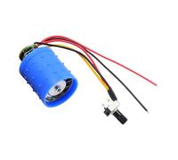 FytStycale Mini Moteur Sans Balais pour Ventilateur à Courant Continu Gainable, Compacte En Aluminium, Petit Ventilateur Fiable, Installation Facile, Com, 7 V 24 V 100 000 tr/min