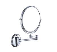 FytStycale Miroir de Maquillage Mural Grossissant 1x/5x, Double Face, Rond, 20 Cm (8 Pouces), Pivotant à 360°