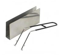 FytStycale Moule Sushi Rectangulaire Finition Argent et Foncé Boîte Oshizushi Poignée Amovible Moule à Aliments Pressés, 3CM, Acier Inoxydable Couleur Primaire