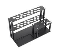 FytStycale Organisateur de Tournevis, Porte-Outils, Outils RC, Tournevis, Pince, Alésoir pour Carrosserie de Voiture, Hélicoptère Ou Bateau RC, Noir